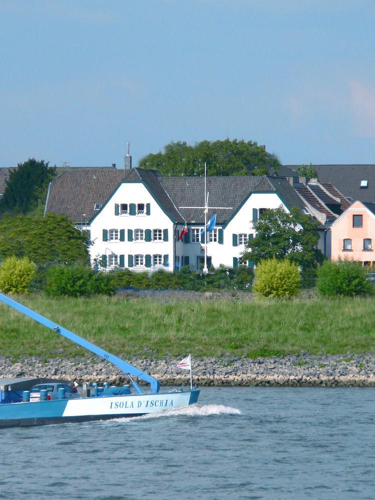 Rhein River Guesthouse - Direkt Am Rhein Leverkusen Exterior foto